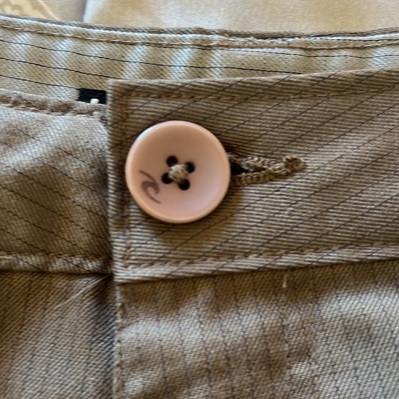 Rip Curl Brown Pinstripe Cheap Thrills Walkshort Size 40 - Picture 5 of 8